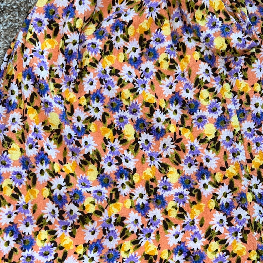 Lush Floral Off-Shoulder Romper- Spring, Summer, Date Night, Vacation, Comfy - Picture 4 of 9